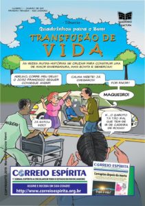 quadrinhos fraternos edição transfusão de vida
