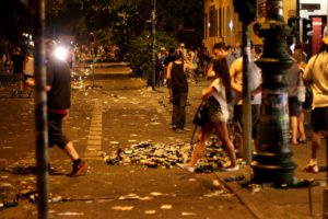 Cerca de 74 toneladas de lixo foram recolhidos neste carnaval.